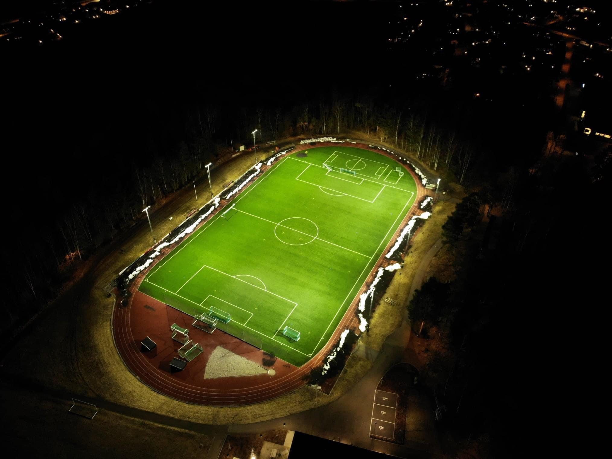 Bilde av hovedbanen til NIF